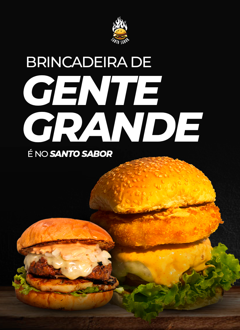 Brincadeira de Gente Grande é no Santo Sabor